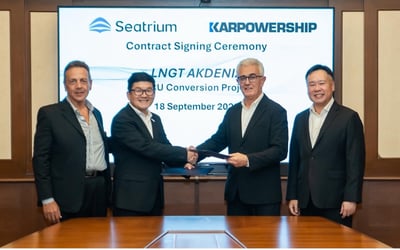 Seatrium Wins Karpowership's Ninth FSRU Conversion, LNGT Akdeniz, With 600 MMscfd Capacity