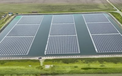 A Village of 1,300 Now Has Ohio's Largest Floating Solar Array