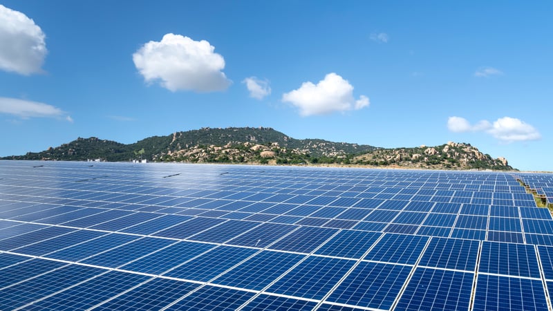 China's Universal Energy Switches On Azerbaijan's First Auction-Procured Solar Plant in Garadagh District