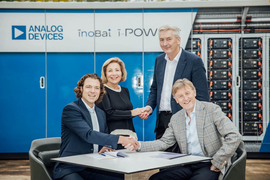 InoBat and Analog Devices Agree to Jointly Build i-Power+ Storage Platform in Slovakia-Ireland Partnership