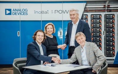 InoBat and Analog Devices Agree to Jointly Build i-Power+ Storage Platform in Slovakia-Ireland Partnership