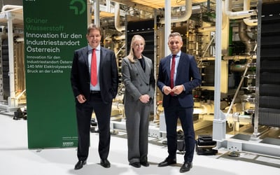 Siemens Energy delivers first electrolyser units to OMV's 140-MW hydrogen plant