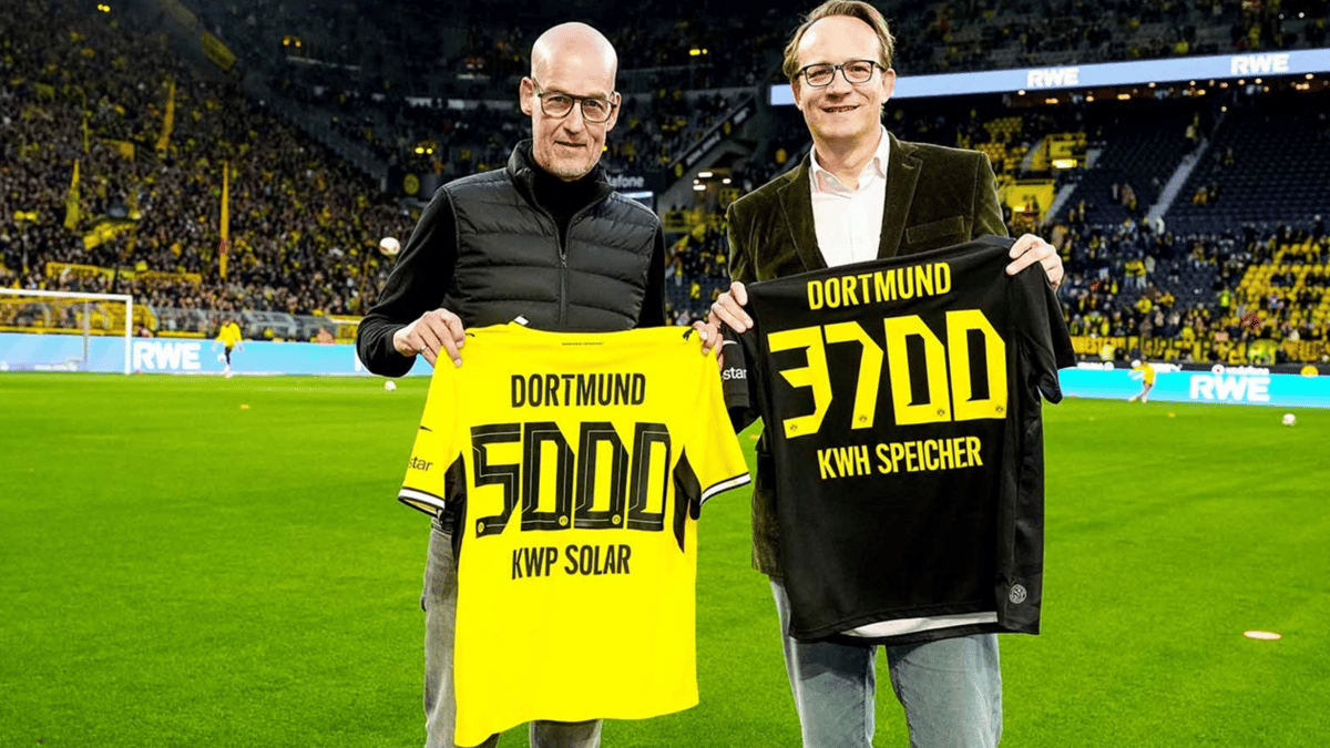 RWE Commissions 3.7 MW Battery Storage at Borussia Dortmund's SIGNAL IDUNA PARK in Germany
