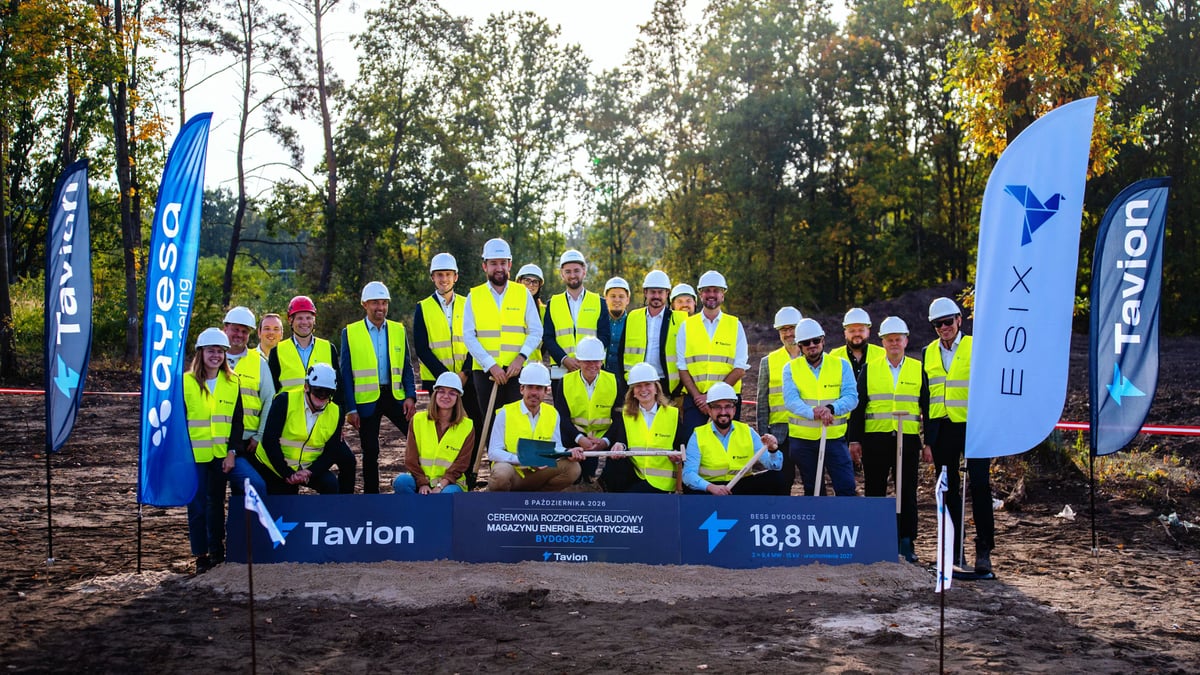 Tavion Begins Building a Battery Park in Bydgoszcz, Poland