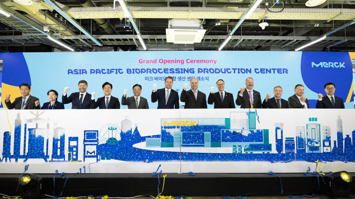 MilliporeSigma, subsidiary of Merck, Opens Bioprocessing Production Center Worth Over $335.75 Million in Daejeon, South Korea