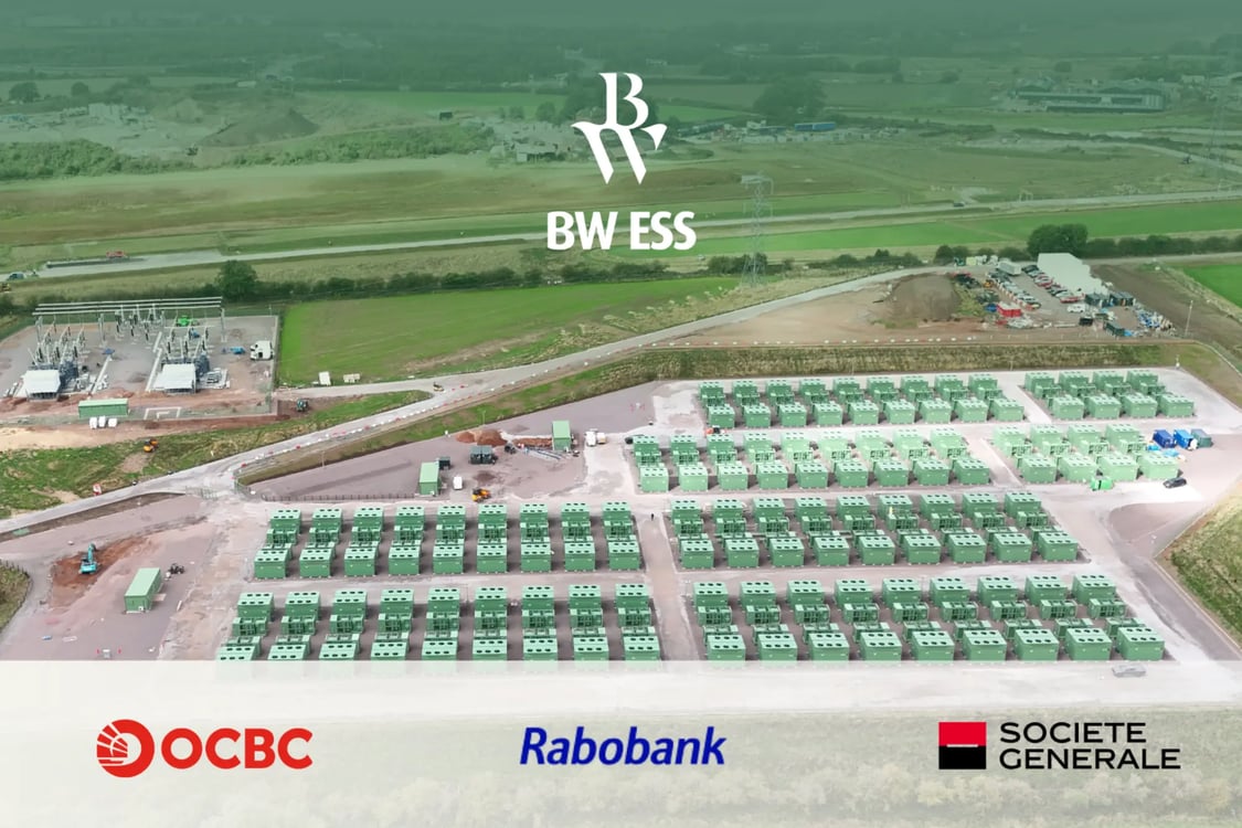 BW ESS Lands OCBC, Rabobank and Societe Generale Debt Deal for Hams Hall Battery Site