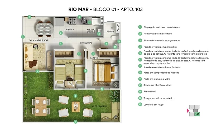 Residencial Rio Mar - Foto 9