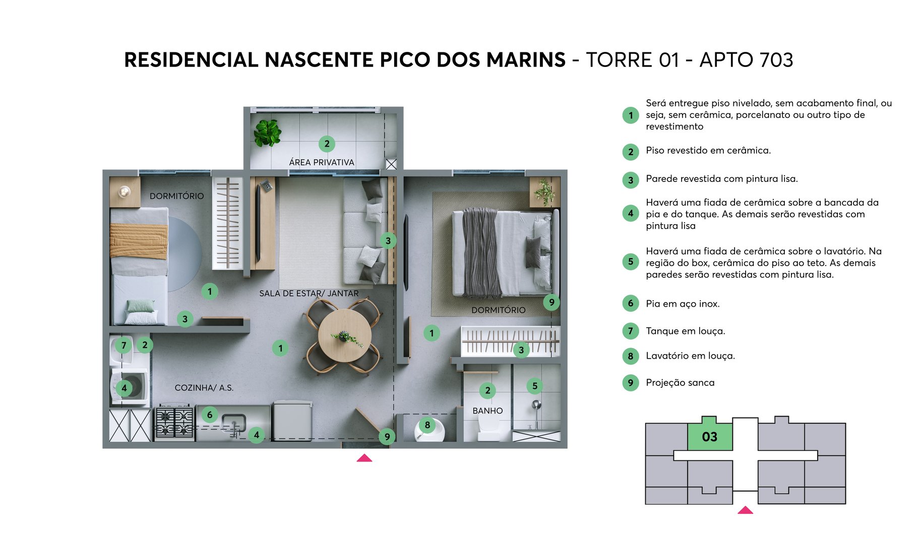 Residencial Nascente Pico dos Marins - Foto 15