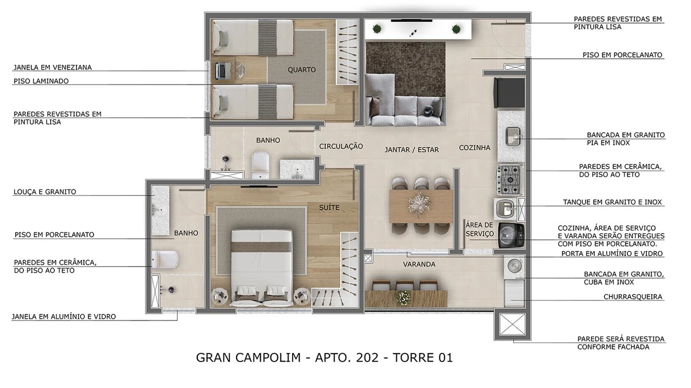 Residencial Gran Campolim - Foto 19