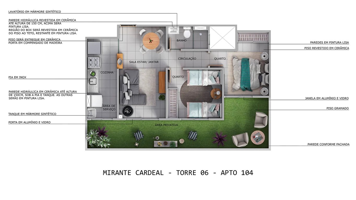 Residencial Mirante Cardeal  - Foto 13