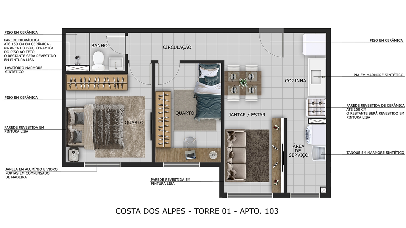 Residencial Costa dos Alpes - Foto 16