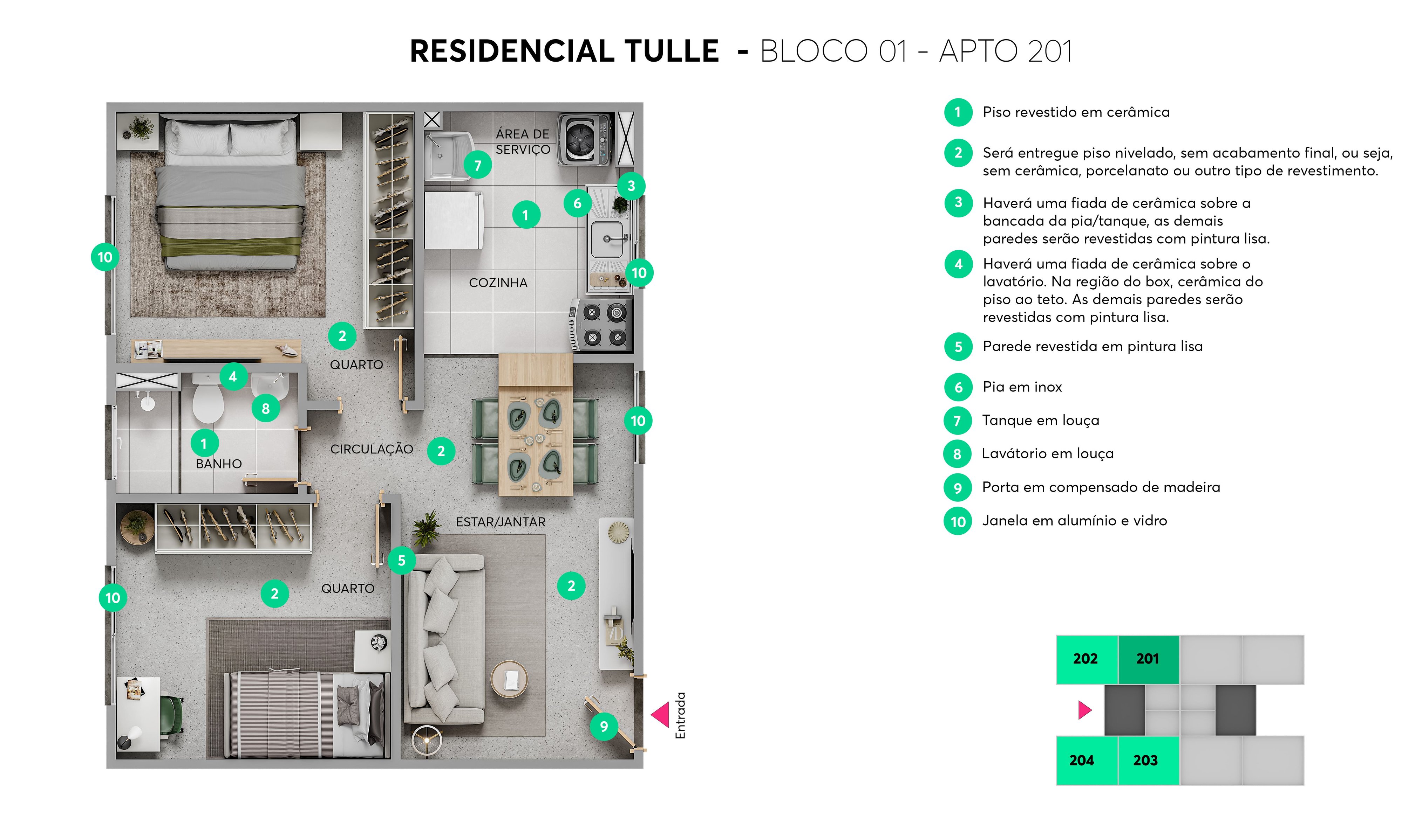 Residencial Tulle - Foto 12