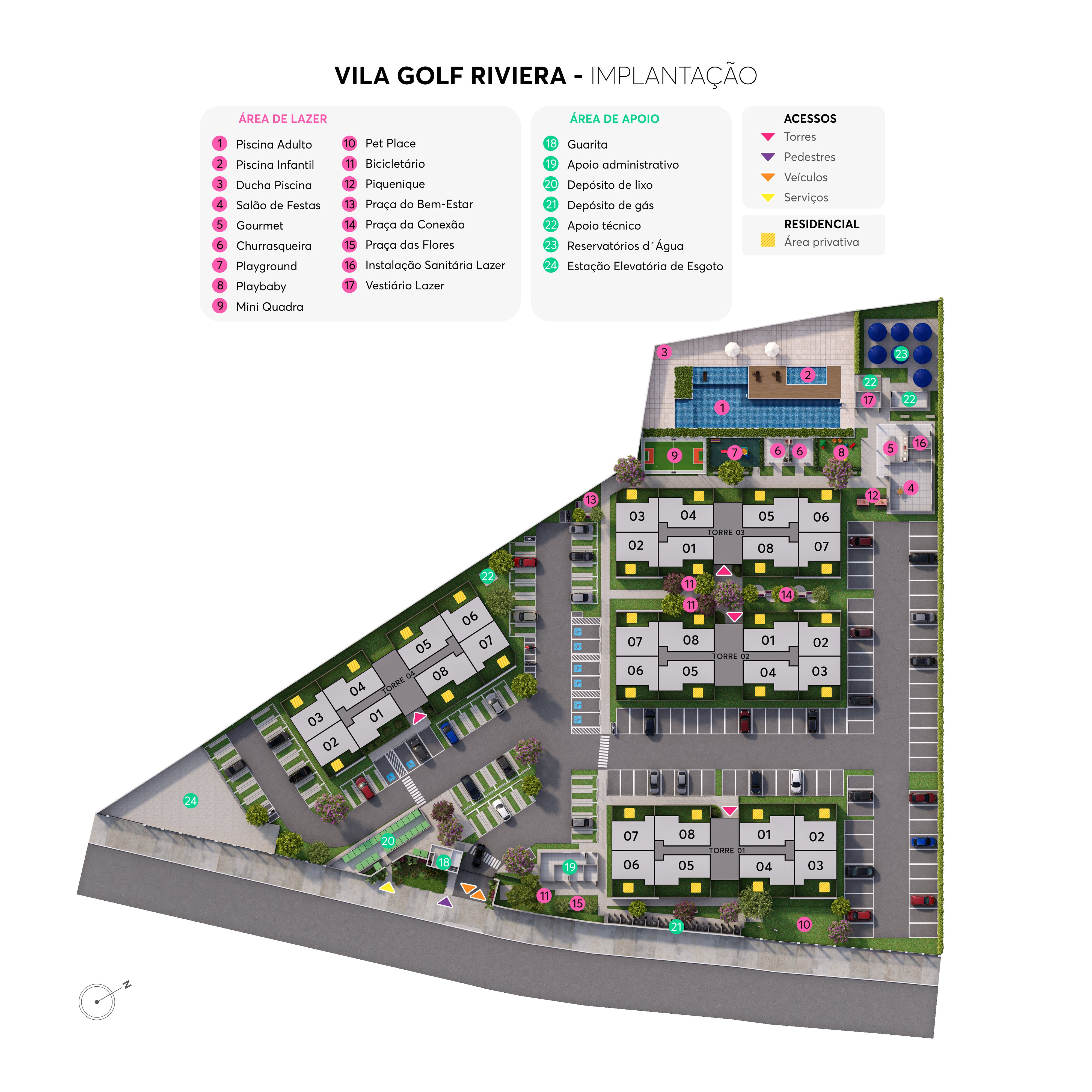 Residencial Golf Riviera, foto 8