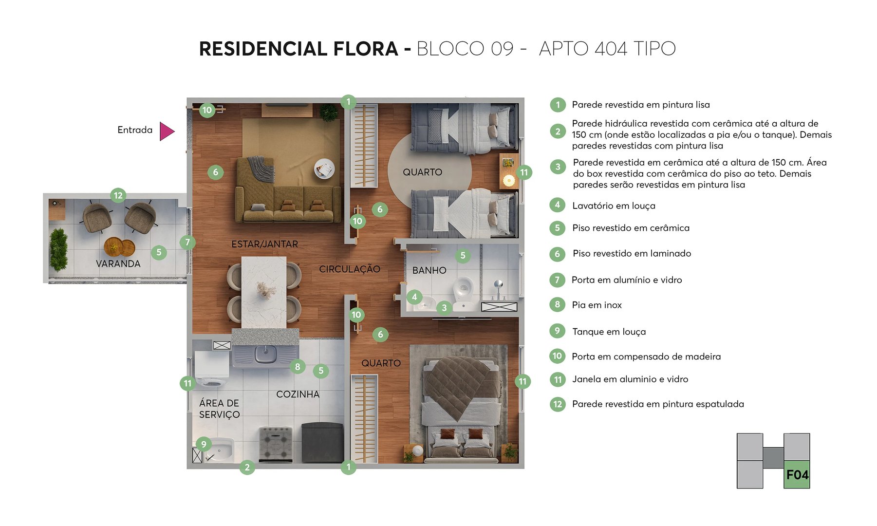 BREVE LANÇAMENTO - Residencial Flora - Foto 13