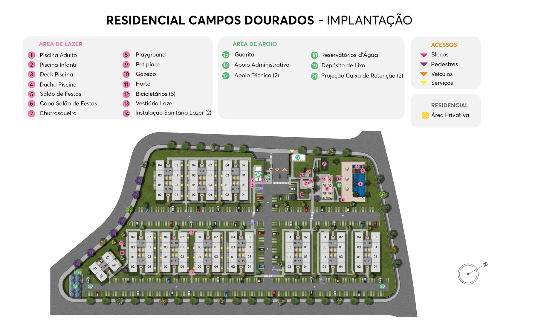 Residencial Campos Dourados - Foto 14