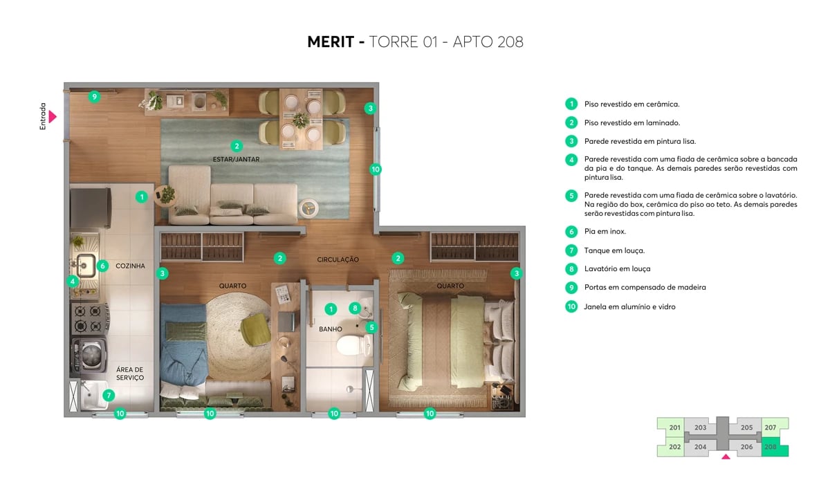 Residencial Merit  - Foto 15