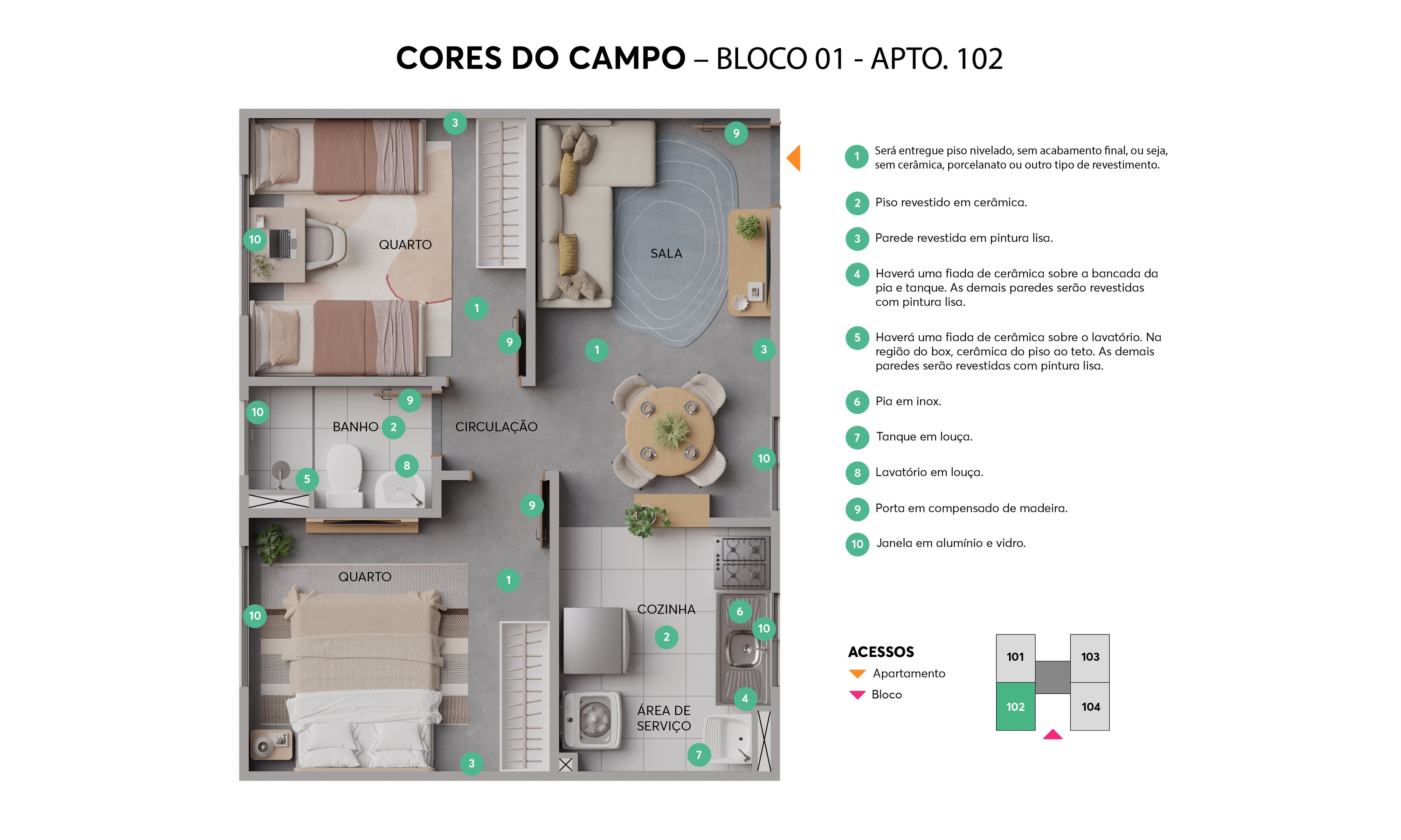 Residencial Cores do Campo - Foto 10