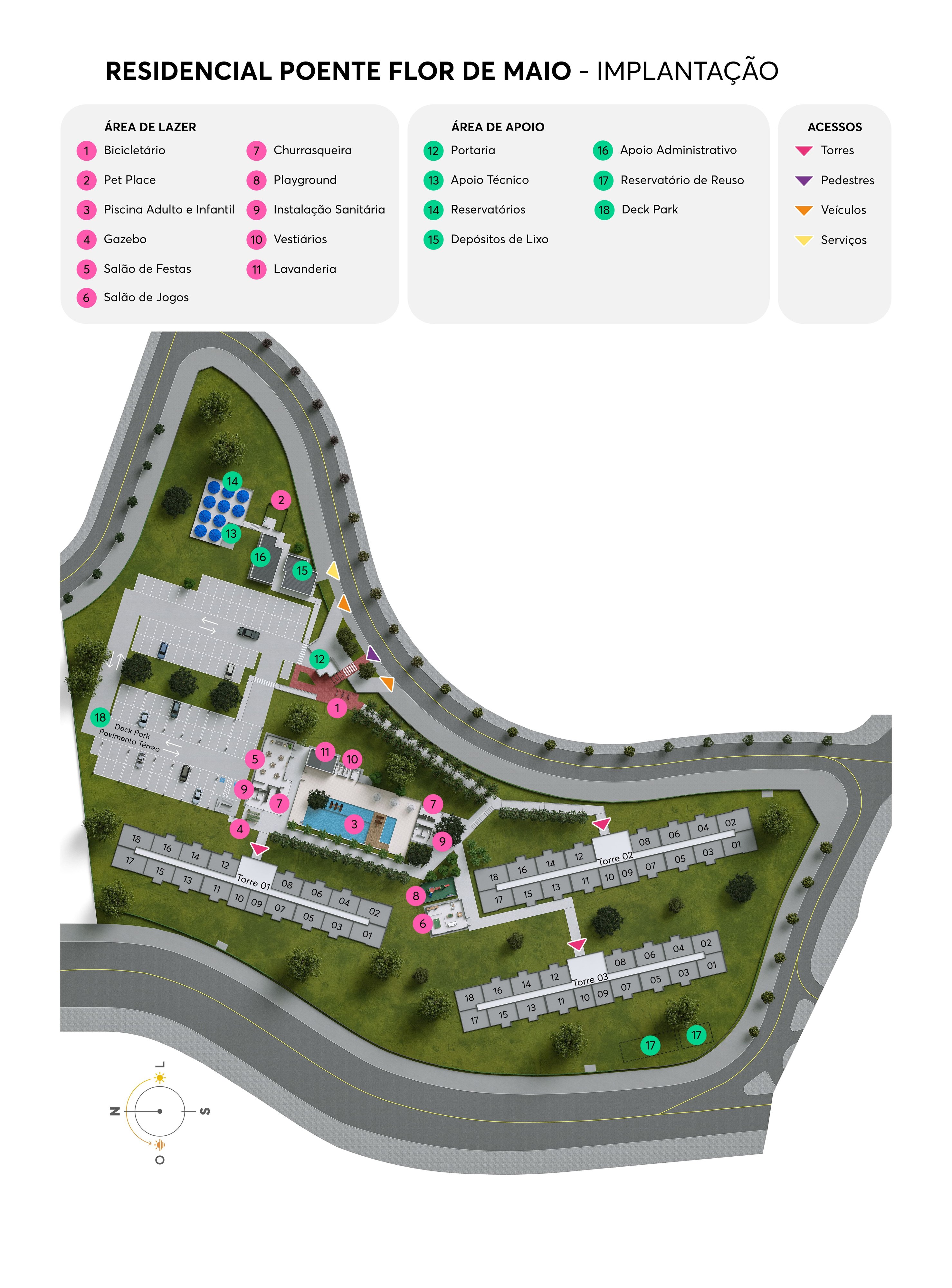 Residencial Poente Flor de Maio - Foto 21