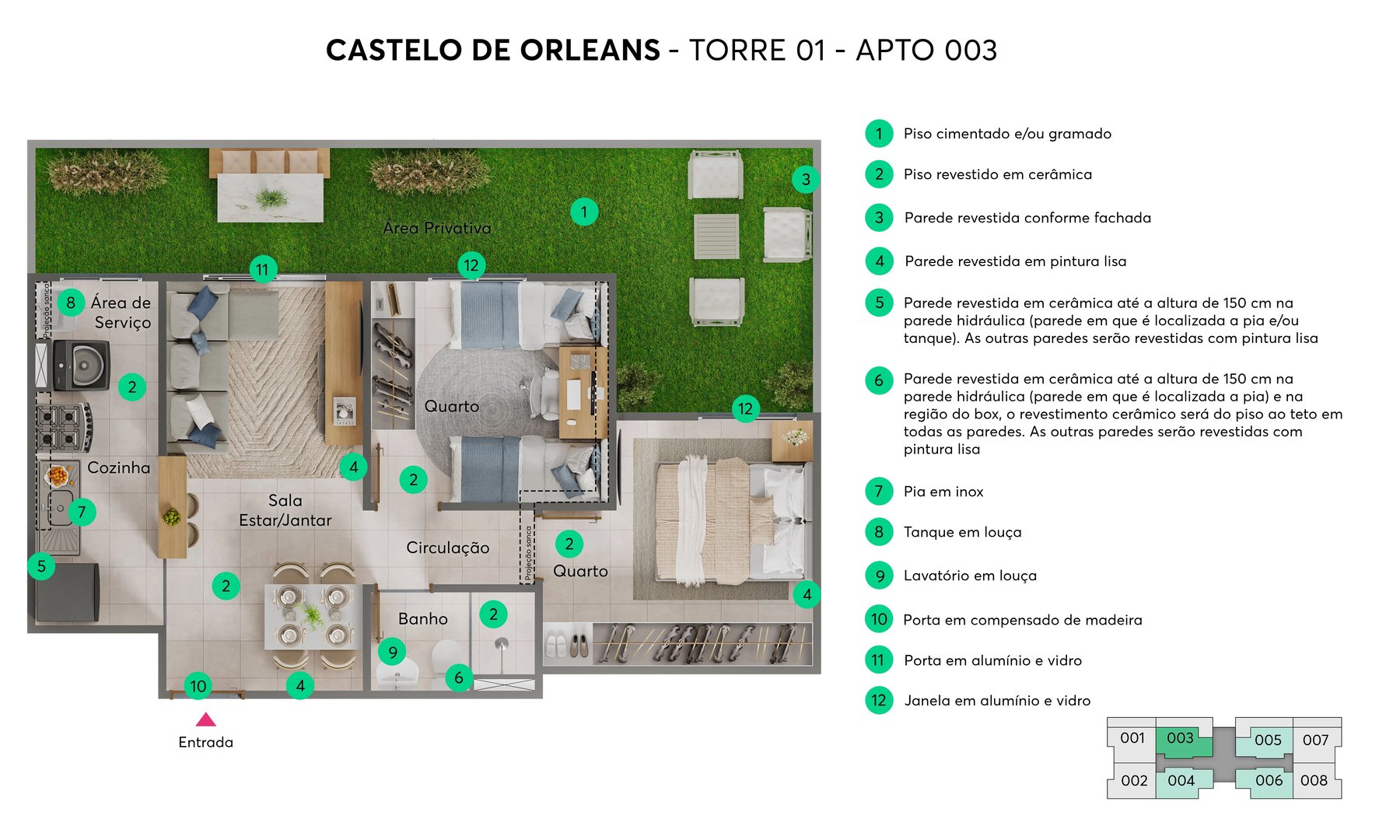 Residencial Castelo de Orleans - Foto 16