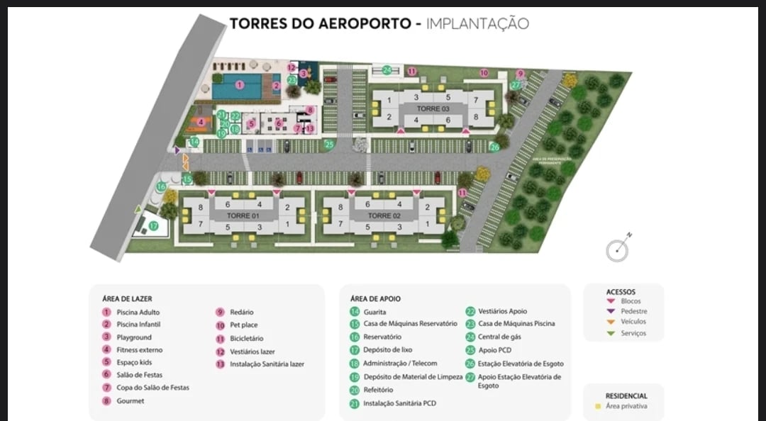 Residencial Torres do Aeroporto - Foto 17
