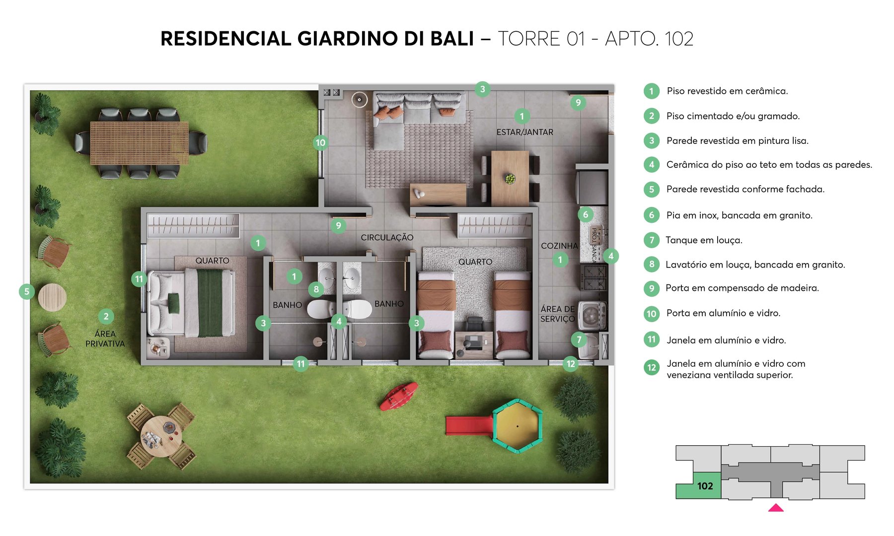 Residencial Giardino Di Bali - Foto 18