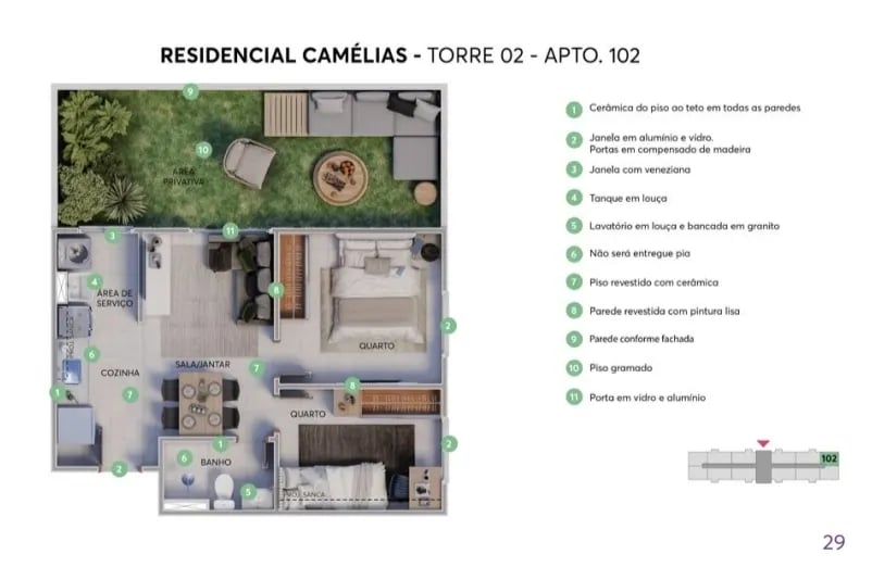 ESGOTADO - Residencial Camélias - Foto 16