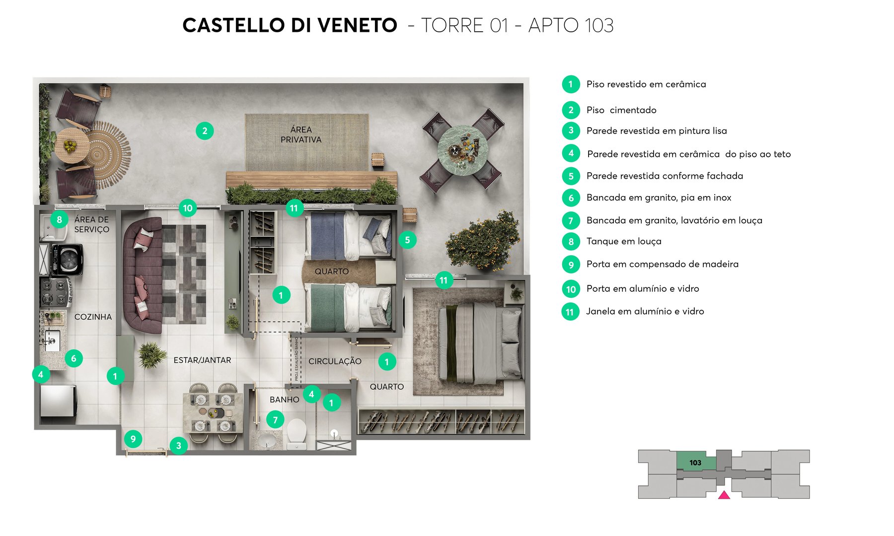 Residencial Castello di Veneto - Foto 16