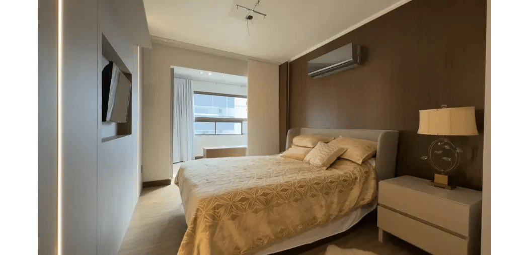 Cobertura mobiliada e plana de alto padrão com 3 dormitórios e 2 vagas de garagem - Foto 10