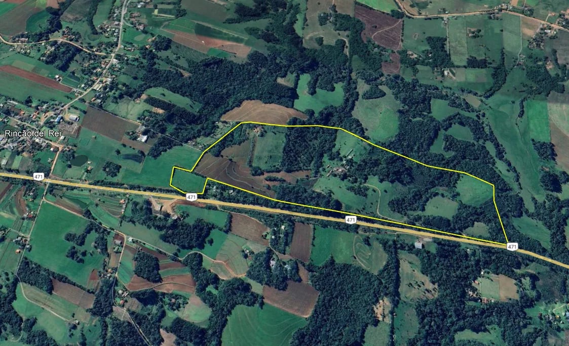 Área no Rincão del Rei - 50 hectares - Foto 22