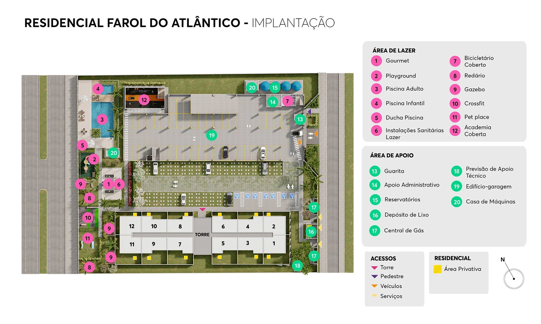 Residencial Farol do Atlântico  - Foto 16