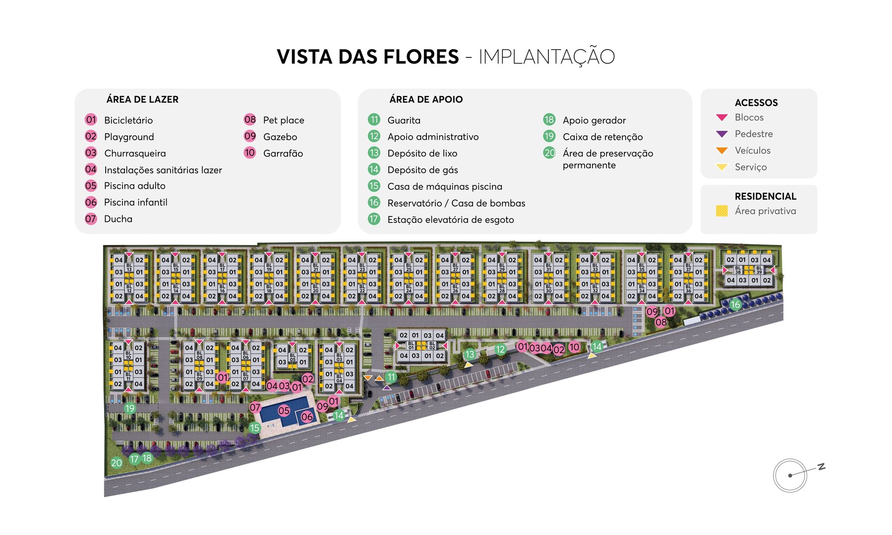 Residencial Vista das Flores  - Foto 13