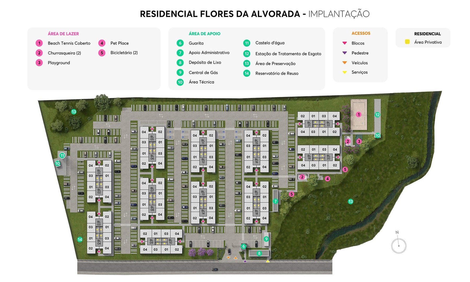 Residencial Flores da Alvorada - Foto 14