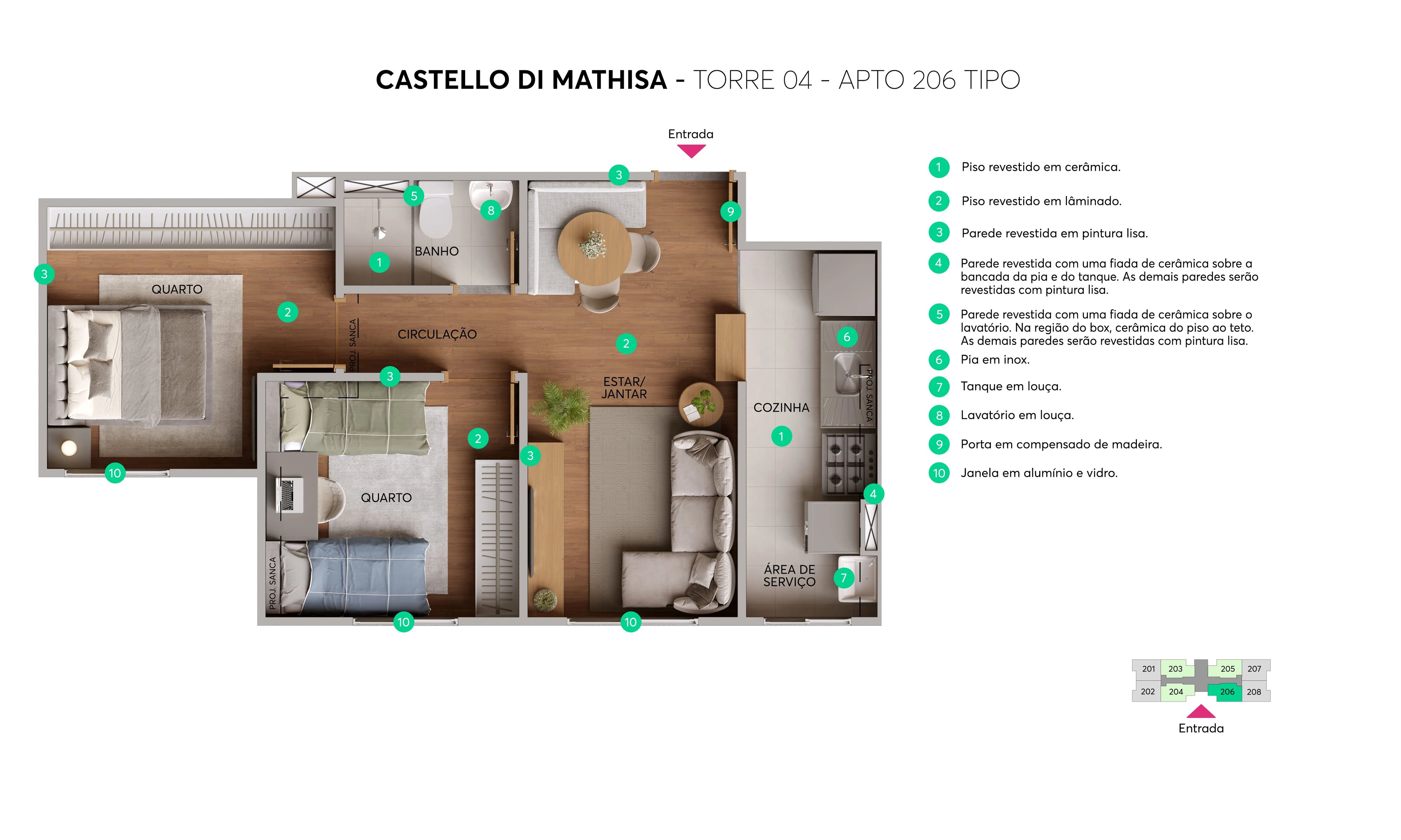 Residencial Castello Di Mathisa - Foto 13
