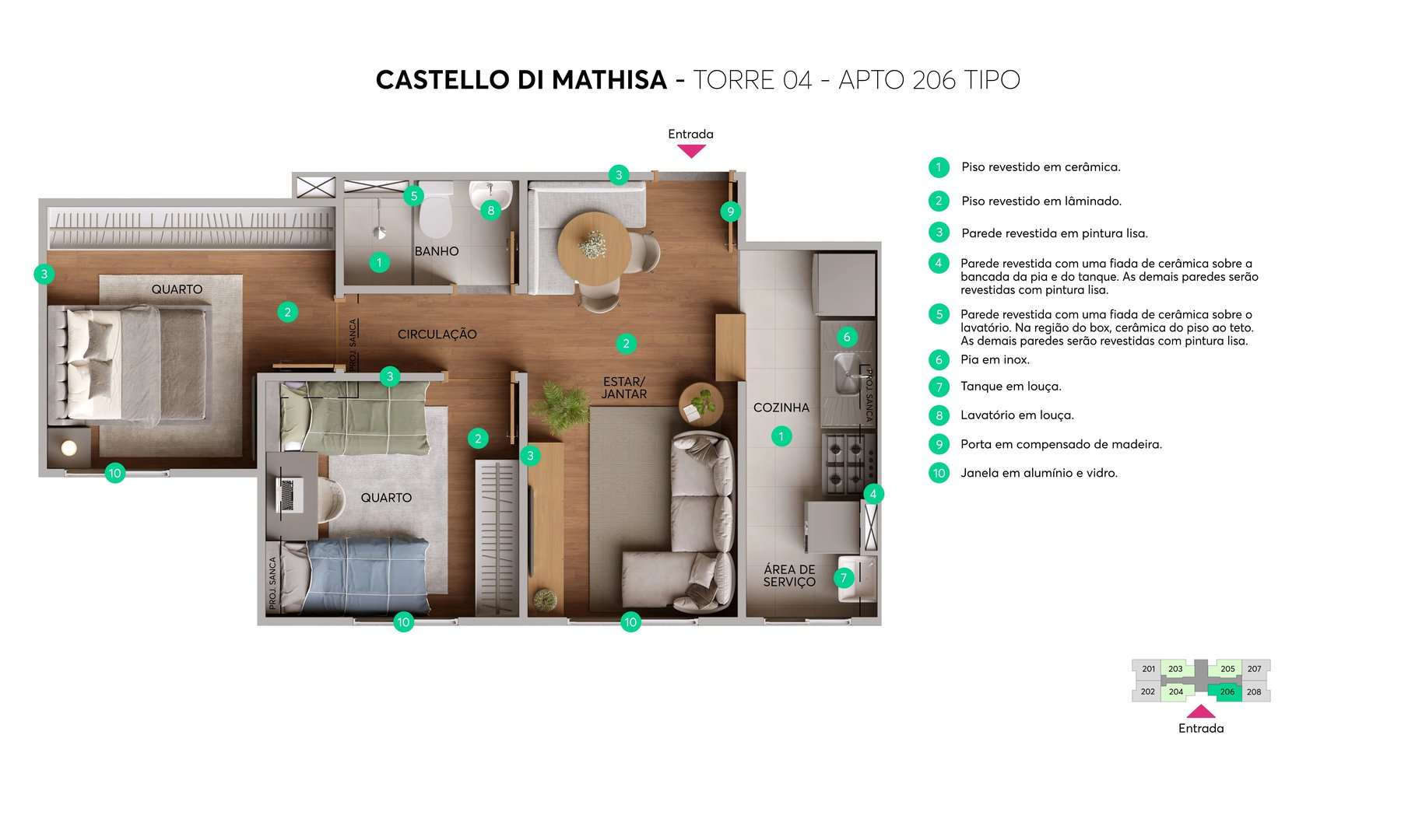 Residencial Castello Di Mathisa - Foto 13