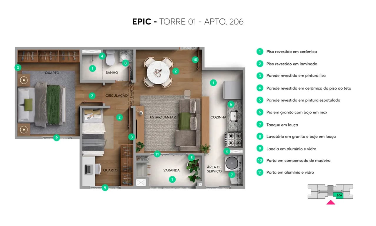 Residencial Epic - Foto 18