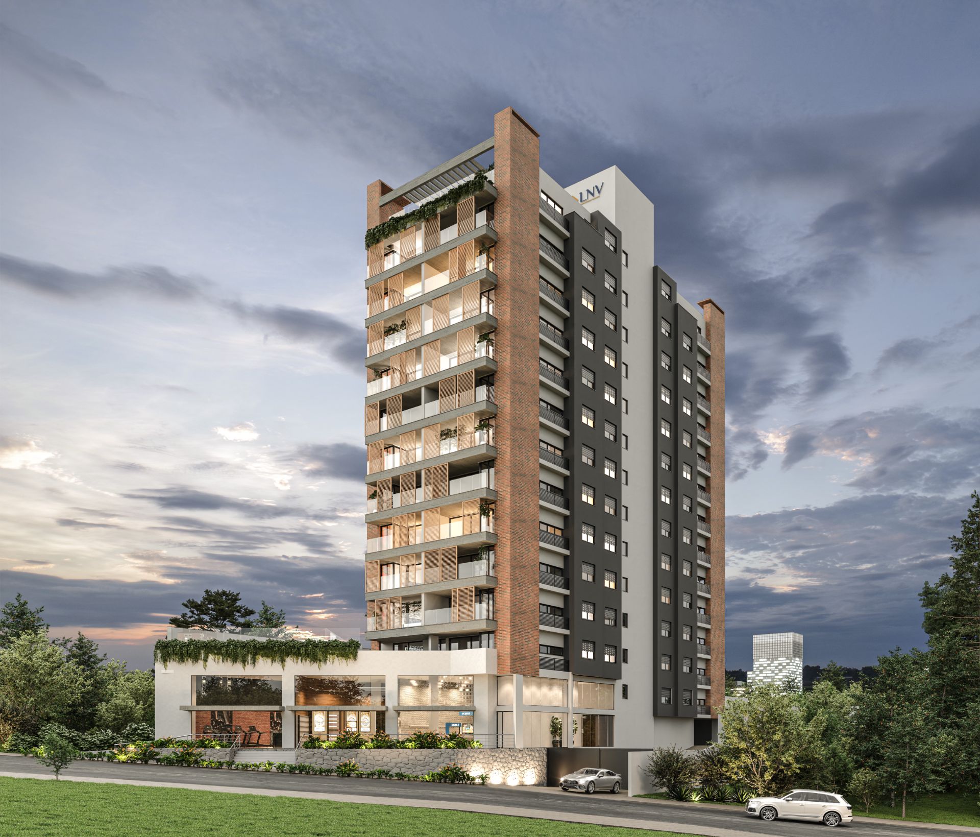 Apartamento no Centro com 1 dormitório e área gourmet - Foto 5