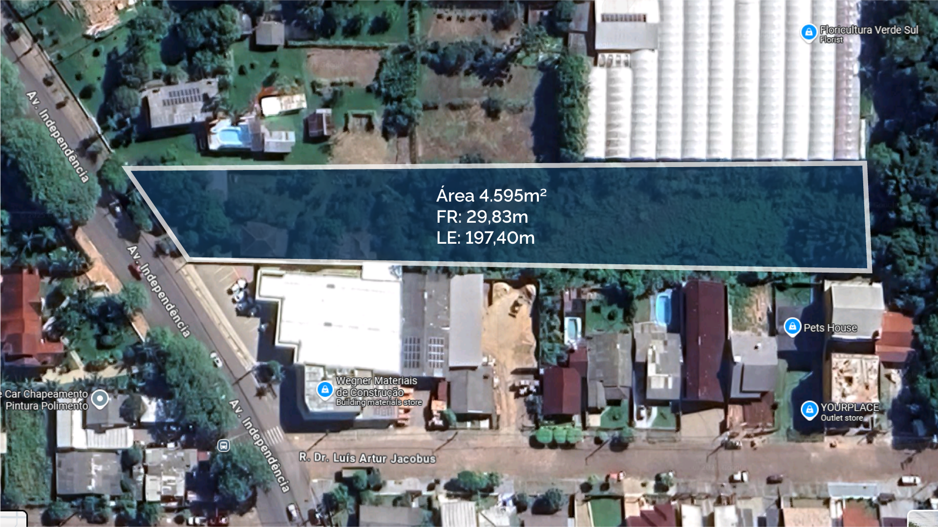 Terreno no Universitário com 4595 m²