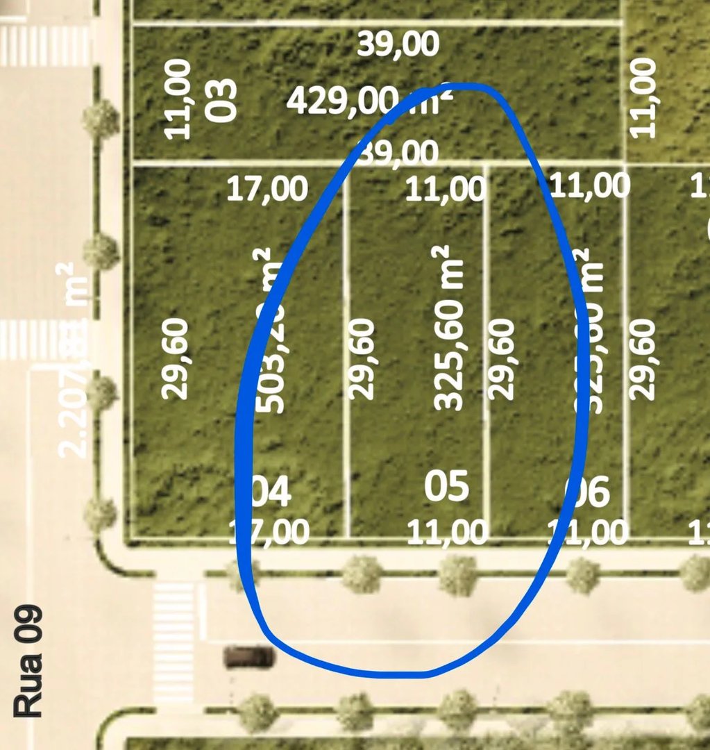 Lote 5 da Quadra O - Loteamento Jardim Bela Vista