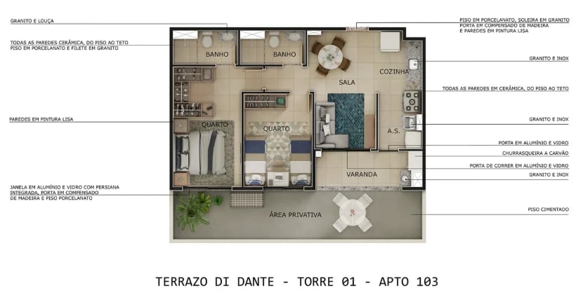 Residencial Terrazo di Dante - Foto 30