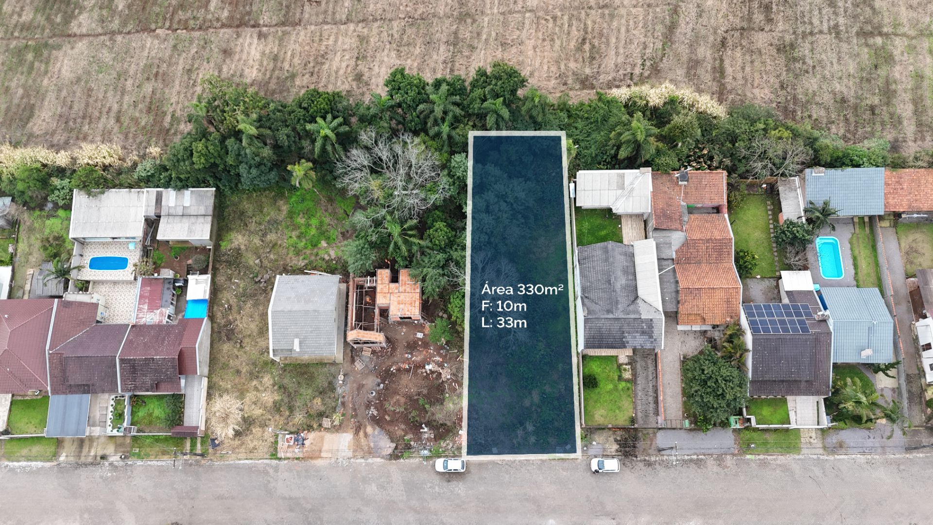 Terreno no Serra Azul com 397m²