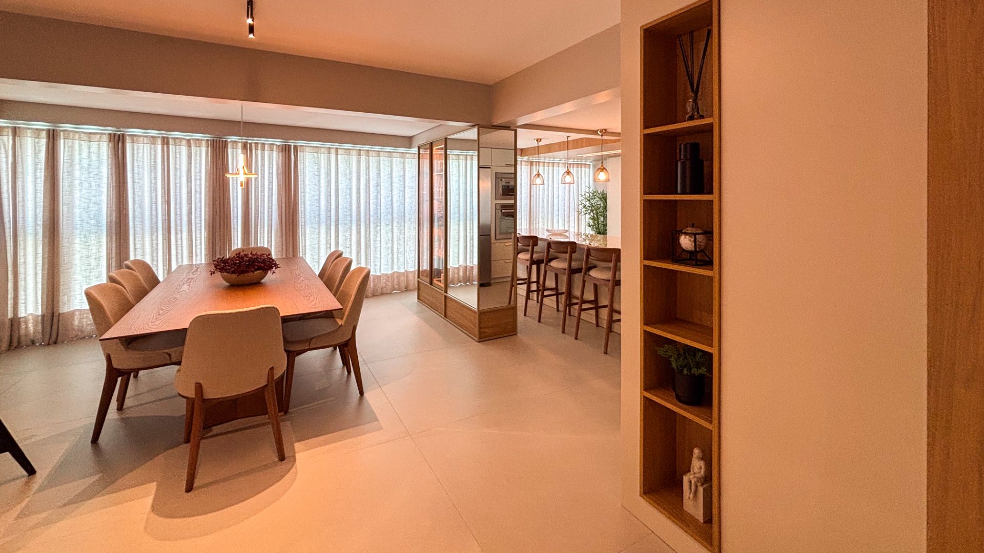 Apartamento amplo e mobiliado com 3 suítes no Munchen - Foto 4