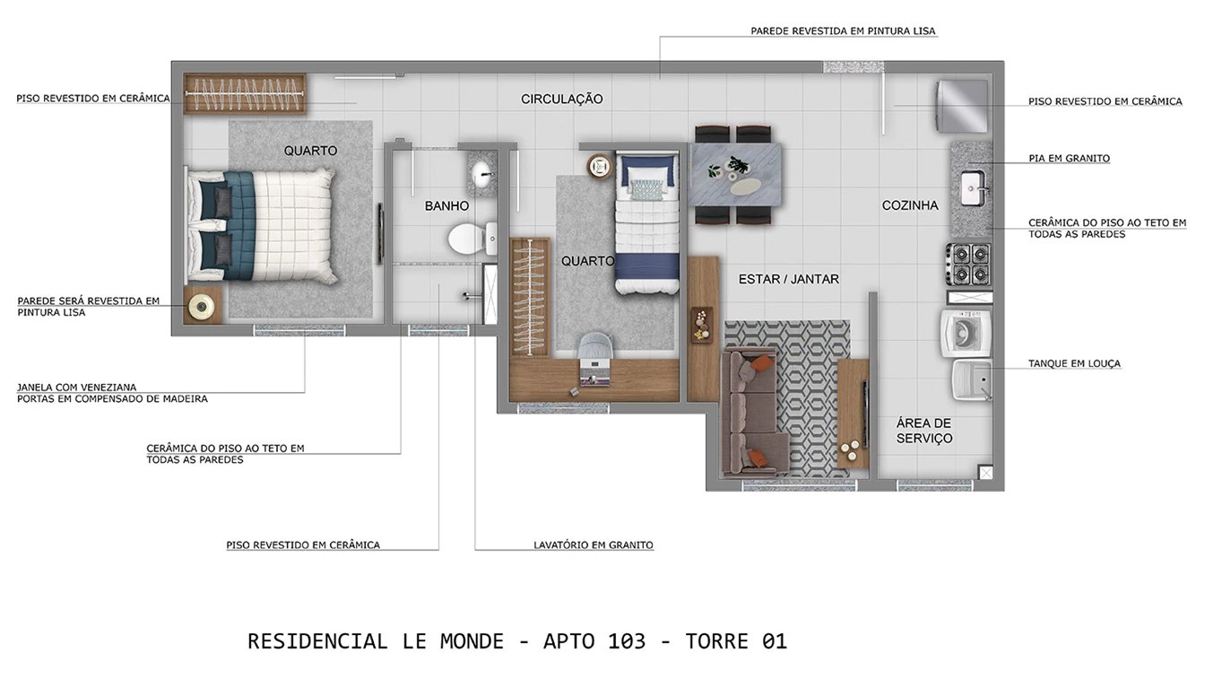 ESGOTADO - Residencial Le Monde - Foto 14