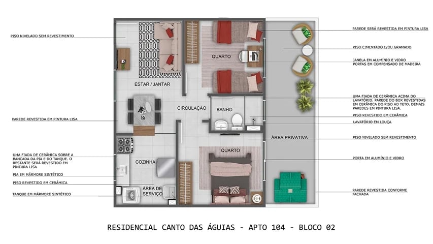 ESGOTADO - Residencial Canto das Águias - Foto 9