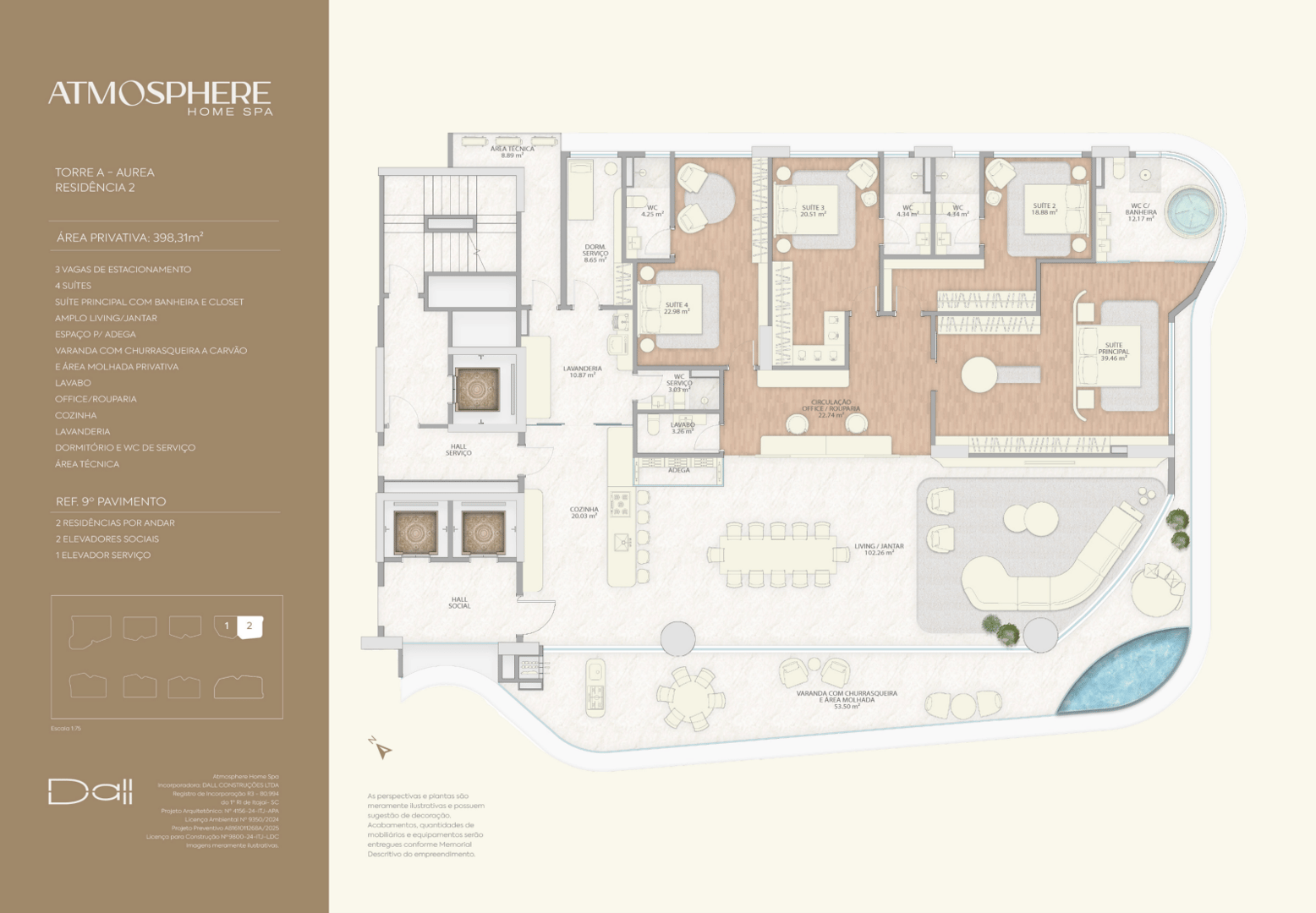 ATMOSPHERE PRAIA BRAVA - TORRE A  - Foto 4