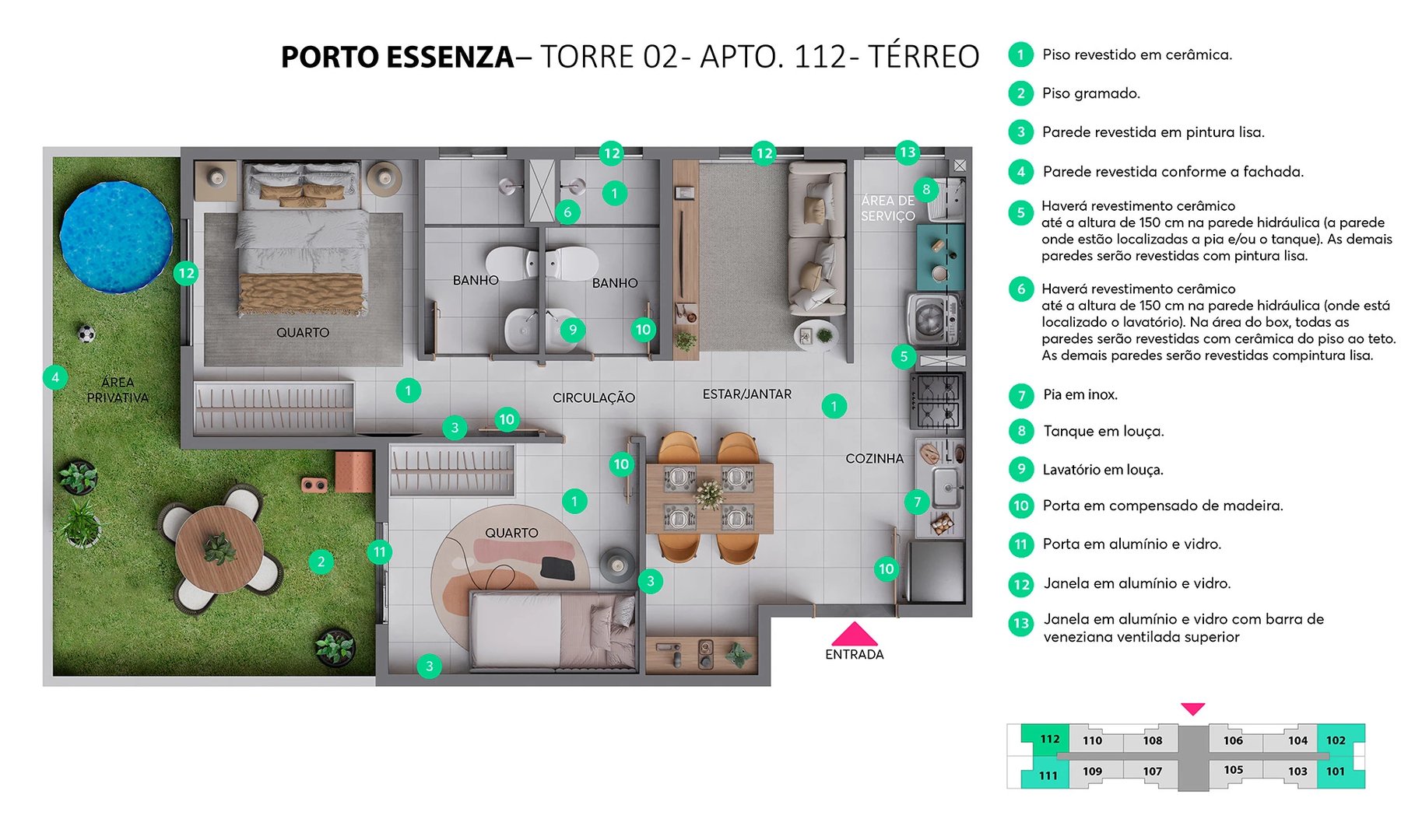 Residencial Porto Essenza - Foto 20
