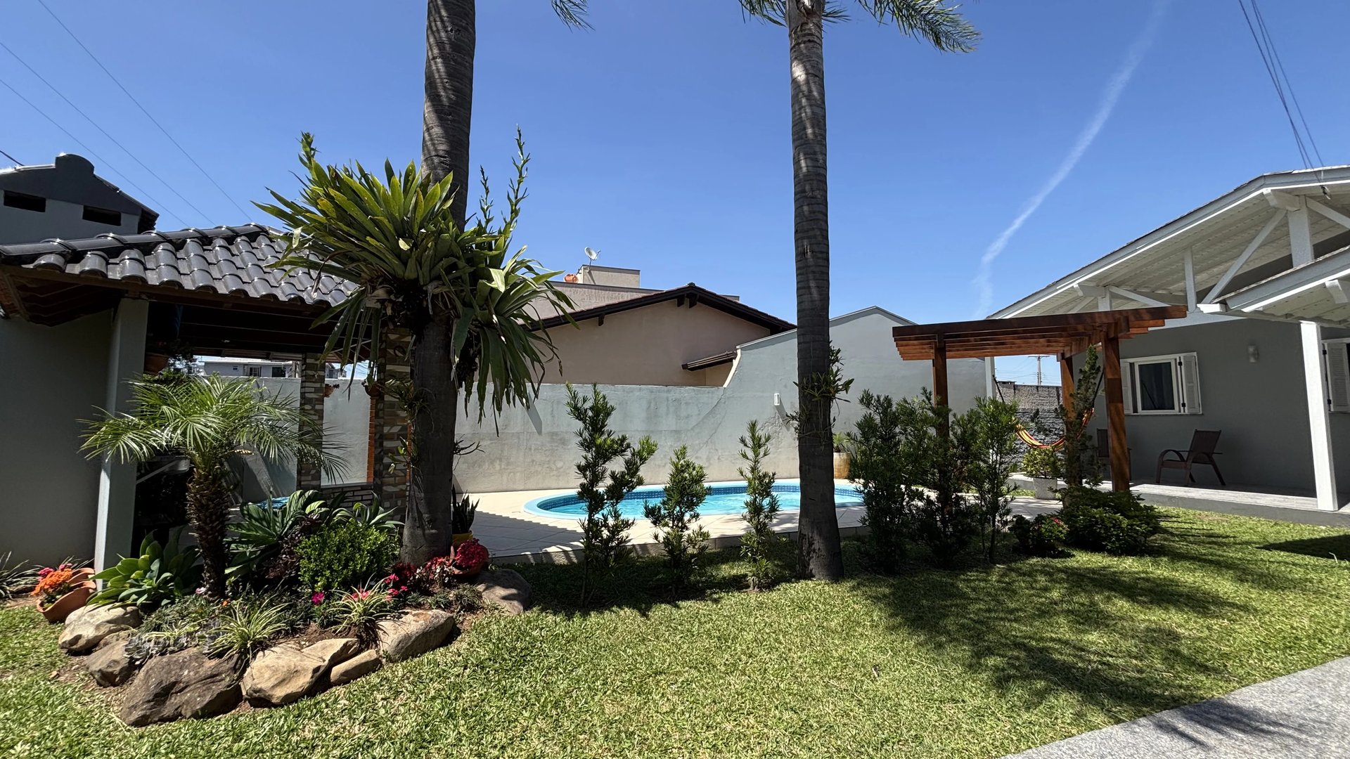 Casa no Arroio Grande com piscina e pátio. - Foto 8