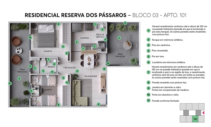 Residencial Reserva dos Pássaros - Foto 10