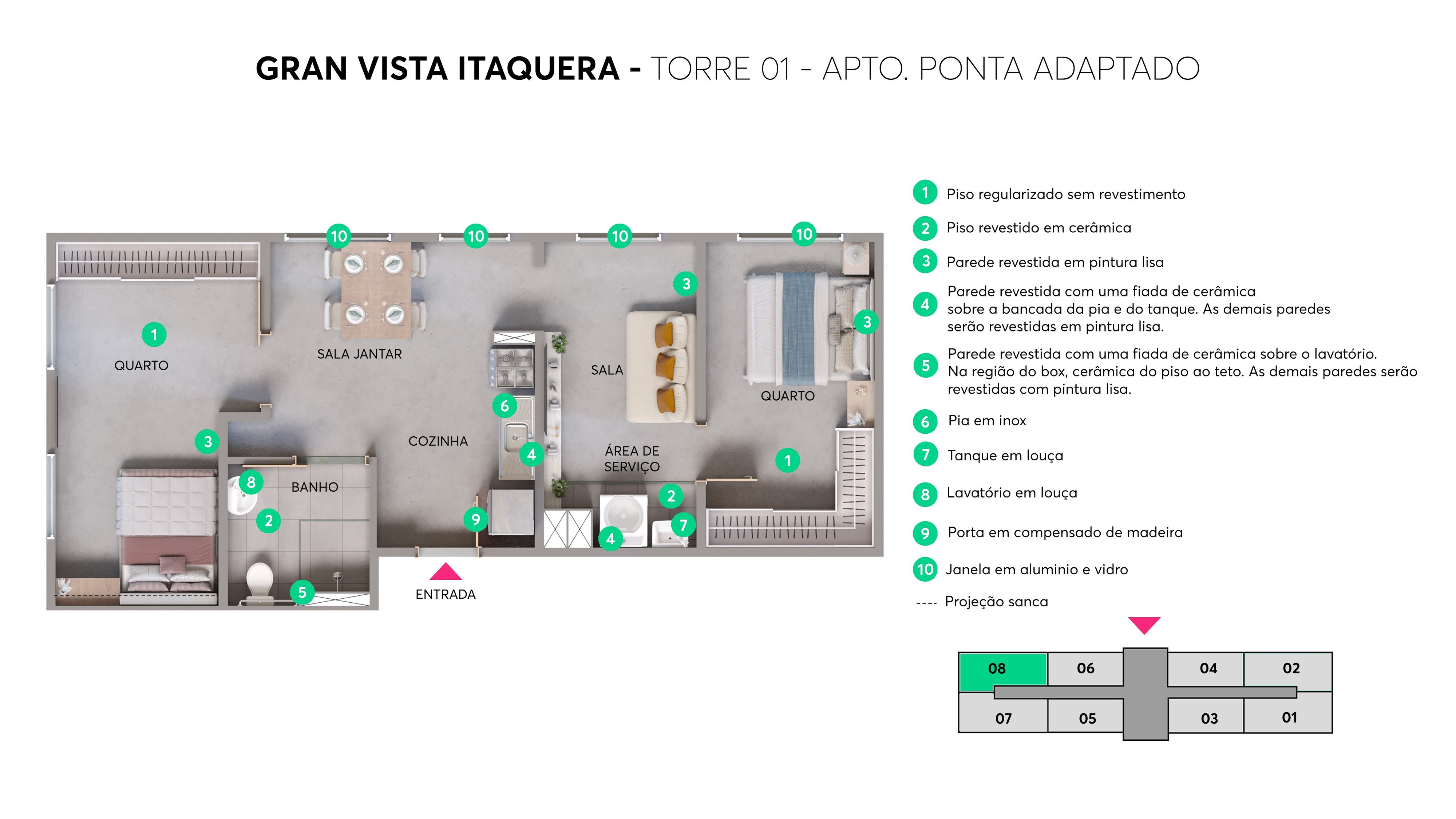 Residencial Gran Vista Itaquera - Foto 19