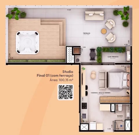 Aura Smart Living - Rosacruz Incorporadora - Foto 7