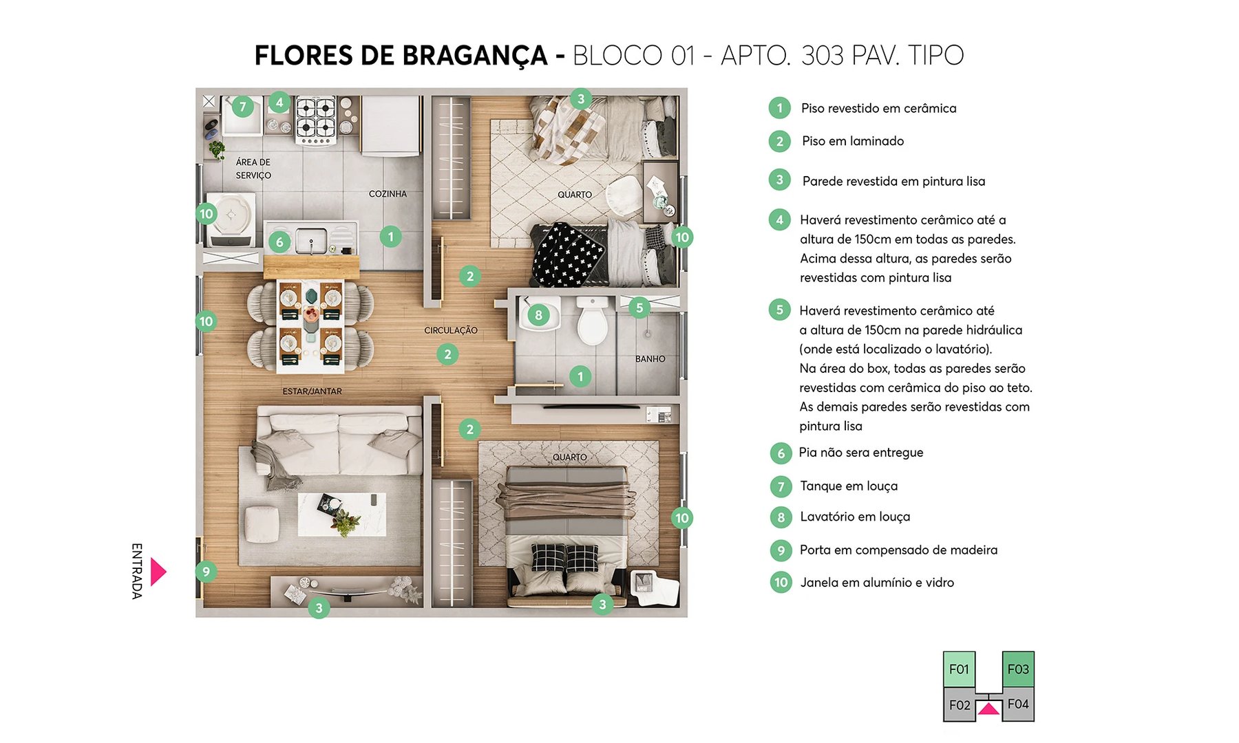 Residencial Flores de Bragança - Foto 14